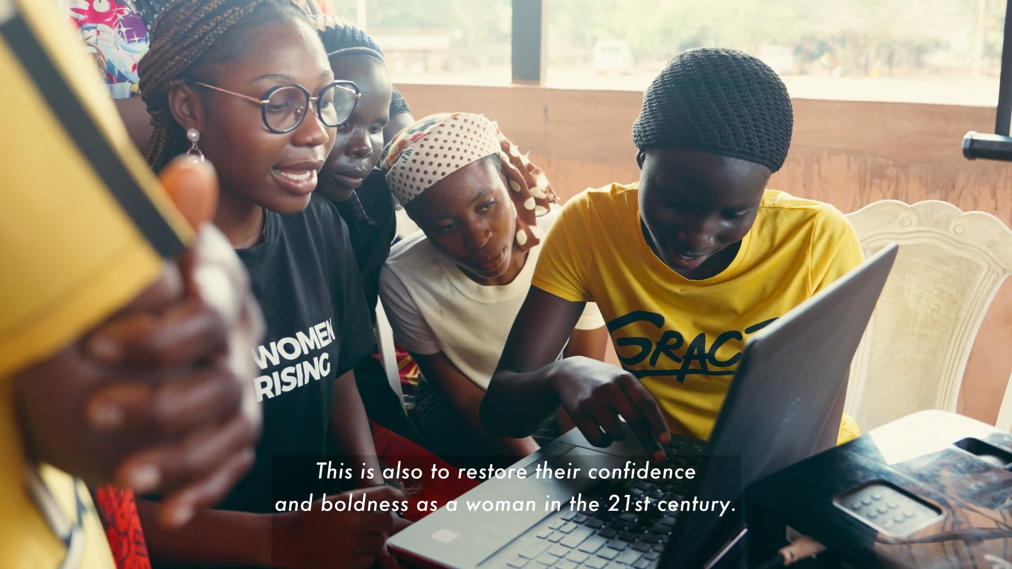 AI WOMEN RISING frame 5